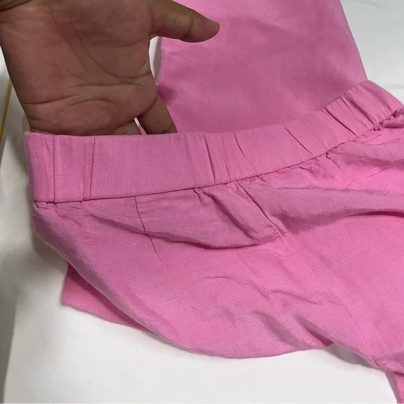 Pink Wide-Leg Pants - Picture 10 of 10